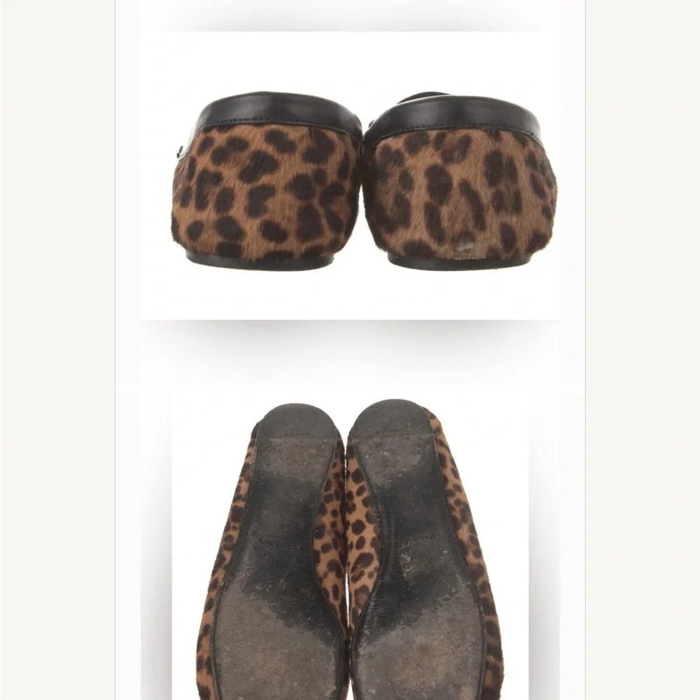 Prada Pony Flats size 40 1/2 - Picture 2 of 8